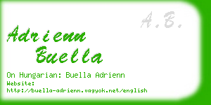 adrienn buella business card